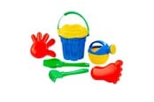 Utendørsleker - Cavallino Toys Cavallino Classic Bucket Set Blue 7 pieces. - 9460WD01