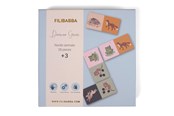 Babyleker - Filibabba Domino game - Nordic animals - FI-02175
