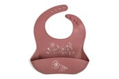 Babyutstyr - Filibabba Silicone bib with print - Fall Flowers - FI-02246
