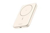 Nødlader - UGREEN Magnetisk trådløs Nødlader - Beige - 5000 mAh - 25207