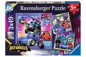 Puslespill - Ravensburger Batwheels, 3x49pc - 12001056