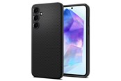 Mobil - Deksel og etui - Spigen Liquid Air - matte black - Samsung Galaxy A55 - ACS07526