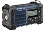 DAB, nettverks- og klokkeradio - Sangean MMR-99 - Bluetooth - Handcrank - Solar Radio - DAB/DAB+/FM - Mono - Blå - A500480
