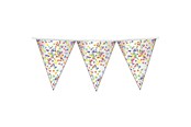 Leketøy - Haza Witbaard Confetti bunting 6mtr. - 437101