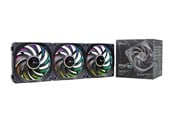 Kabinettvifte - Seasonic MagFlow ARGB 3-fan kit - MAGFLOW-ARGB-3