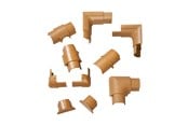 Kabelordner/Kabelstrømpe - D-LINE Accessory Kit 30x15 Oak - RETAP3015O