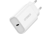 Mobil - Adaptere og ladere - OtterBox Standard EU Wall Charger 30W - 1X USB-C 30W USB-PD White - 78-81341