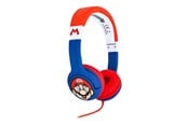 Hodetelefoner - OTL Super Mario - Barnehodetelefoner - Volumbegrenset 85dB max - 5055371622974