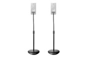Veggmontering, AV-braketter & AV-møbler - Nedis - stand - for speaker(s) - matte black - Max 4.5 kg - recommended for - SPMT2750BK