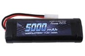 Fjernstyrt - Gens ace &Tattu 5000 mAh 7.2 V NiMH Tamiya battery - B-5000-7.2V-NiMH-Tam
