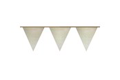 Leketøy - Haza Witbaard Flag line Gold Glitter 6mtr. - 437605