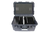 Veggmontering, AV-braketter & AV-møbler - LEBA Innovation LEBA NoteCase - storage box - for 16 tablets - black - Max - recommended for - NCASE-16TAB-USB-SC