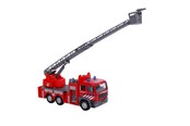 Leketøysbil - Kids Globe Die-cast Fire Department Ladder Truck NL 16cm - 510125