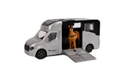 Leketøysbil - Kids Globe Die-cast Horse Truck with Light and Sound Gray - 510211