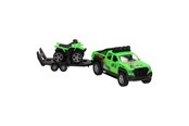 Leketøysbil - Kids Globe Off-Road Vehicle with Trailer and Quad Light and Sound - 510220