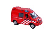Leketøysbil - Kids Globe Die-cast Fire Truck 8cm - 520083