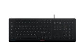 Tastatur - Cherry STREAM KEYBOARD - Tastatur - Nordisk - Svart - JK-8502PN-2