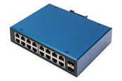 Switch/splitter - DIGITUS - switch - industrial - 16 ports - unmanaged - DN-651138