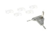 Kabinett tilbehør (kjølepasta mv.) - DeLOCK USB Port Blocker for USB A female - 20648