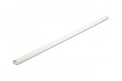 Tilbehør - DeLOCK Cable Duct Mini self-closing self-adhesive 15 x 11 mm - length 1 m white - 20719