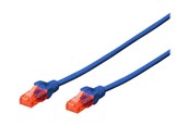Nettverkskabel - DIGITUS Professional patch cable - 50 cm - blue - Blå - 0.5m - DK-1612-005/B
