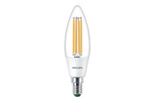 LED-lyspære - Philips LED-lyspære Candle 2.3W/830 (40W) Clear E14 - 929003480801