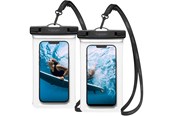 Mobil - Deksel og etui - Spigen Aqua Shield WaterProof Case A601 2 Pack - crystal clear - AMP03098