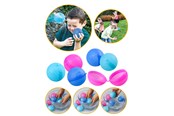 Vannlek - Happy Summer HAPPY SUMMER RE-USABLE WATER BOMBS Ø6,5CM 6-PACK - 303512
