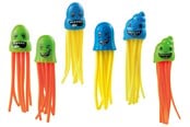 Vannlek - Happy Summer HAPPY SUMMER - DYKKENDE BLEKKSPRUT 6-PK - 303500