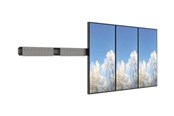 Veggmontering, AV-braketter & AV-møbler - HI-ND VIDEO ROW mounting kit - for flat panel - portrait - Max - recommended for 50" - VR5000-5001
