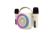 Bærbare/Bluetooth-høyttalere - CELLY PARTYMIC2 - Wireless Speaker with 2 microphones [PARTY COLLECTION] - PARTYMIC2WH