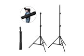 Tripod - Tilbehør - Puluz Photo studio background support  2x2m + Backdrops 3 pcs PKT5204 - PKT5205
