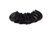 Hund - Buster Pawz - Dog shoe XXS 3.8cm black 12 pcs - (278093) - 278093