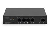 Switch/splitter - DIGITUS 4+1 Port Ethernet Unmanaged PoE Switch - DN-95330-1
