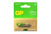 Batteri - GP Battery Ultra Alkaline AAA/LR03 4-pack - 151432