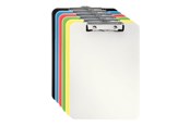 Arkivering & Oppbevaring - Esselte Vivida - clipboard - for A4 - capacity: 80 sheets - translucent assorted - 624054