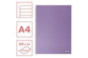Blokker & Notisbøker - Esselte  Colour'Breeze A4 Notebook lined wirebound Lavender - 628484