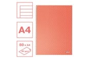 Blokker & Notisbøker - Esselte  Colour'Breeze A4 Notebook lined wirebound Coral - 628483