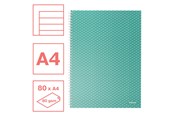 Blokker & Notisbøker - Esselte  Colour'Breeze A4 Notebook lined wirebound Green - 628482
