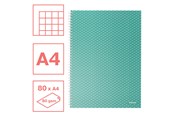 Blokker & Notisbøker - Esselte  Colour'Breeze A4 Notebook squared wirebound Green - 628477