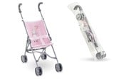 Dukker, Bamser & Utstyr - Corolle Cor. MGP 14''/17''UMBREvi LOVELA STROLLER PINK - 9000141640