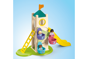 Playmobil - Playmobil 1.2.3 - Junior eventyrtårn med iskrembod - 71703