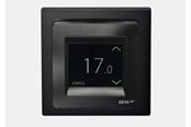 Gulvvarme - DEVI reg touch timer thermostat with design frame black - 140F1069