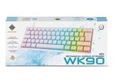 Tastatur - Deltaco GAMING WK90 Mechanical Keyboard - Gamingtastatur - Hvit - GAM-075V2-W