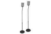 Veggmontering, AV-braketter & AV-møbler - Hama Speaker Stand Universal 2-pack Black - Max 5 kg - recommended for - 00220882