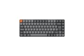 Tastatur - Keychron K3 Max QMK/VIA Wireless RGB Hot Swap Low Profile Brown - Gamingtastatur - Uten numpad - Nordisk - Grå - K3M-H3-BO