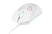 Mus - Deltaco GAMING WM75 Ultralight Wired - Gaming mus - 7 - Hvit med RGB lys - GAM-108-W