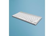 Tastatur - R-Go Tools R-Go Ergonomic Keyboard Compact break - Tastatur - Engelsk (USA) - Hvit - RGOCOUSWLWH