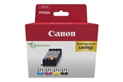 Printertilbehør blekk/toner - Canon CLI-571 / 0386C008 C/M/Y/BK Multi - 0386C008