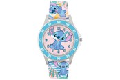 Reklameartikler - Peers Hardy - Disney Lilo and Stitch Blue Printed Time Teacher Strap - Ur - 5018479116868